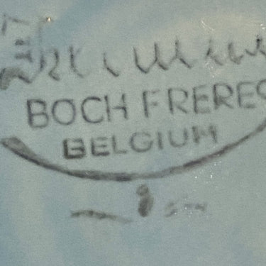 Aschenbecher (azurblau) blau - Boch KERALUX - im dreieckigen Design