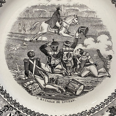 Bord / sierbord - Société Céramique Maestricht - decor NAPOLEON - 9