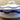 Suppenterrine - oval - Boch - PHILO Dekor (helles und dunkles blaues Girlandendekor)