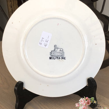 Dessert plate – MILITARY decor.