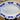 Waage - oval - Boch - Form FESTIVAL - Dekor CORONATION blau (EICHENBLATT)