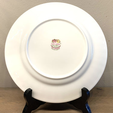 Plate - Royal Albert - "Happy Anniversary" - Flower of the Month series (1995)