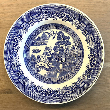 Deep plate / Soup plate / Spaghetti plate - Ruwaha Belgique - decor WILLOW