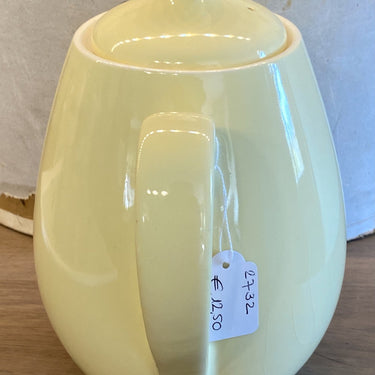 Kaffeekanne - Royal Sphinx / P. Regout - Modell RIGA - pastellgelb