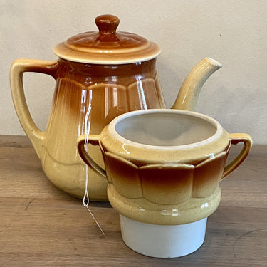 Cafétière / koffiepot / percolator - met opzetfilter - niet gemerkt, alleen een blindmerk 8