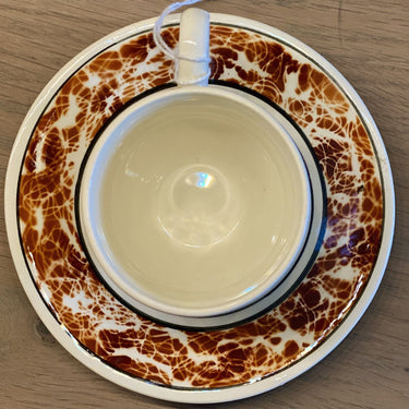 Tasse und Untertasse Kindergeschirr - BFK (Boch Frères Kéramis)
