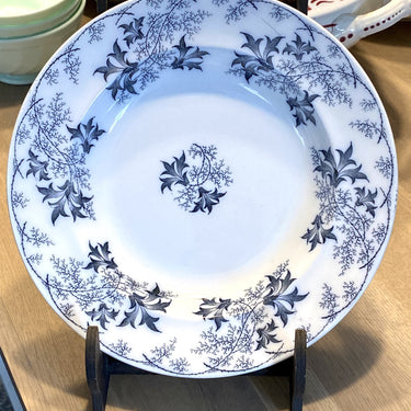 Deep plate / soup plate - Villeroy &amp; Boch - decor ELBE liquid blue