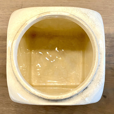 Voorraadpot / Voorraadbus voor cacao KWATTA - aluminium deksel - Art Nouveau