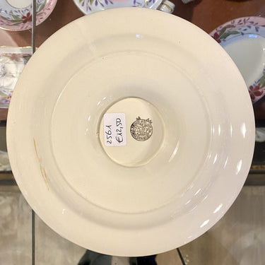 Sauciere / Untertasse - mit zwei Ausgüssen - Boch - Dekor 5232 (Blau) - Modell DURBUY