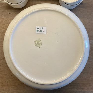 Salatschüssel - Boch - cremefarben - Form TRIANON