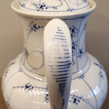 Koffiepot - Societe Ceramique Maestricht - décor SAX/COPENHAGUE blauw