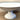 Tazza / Fruit bowl on high foot with green line decor - St. Amand