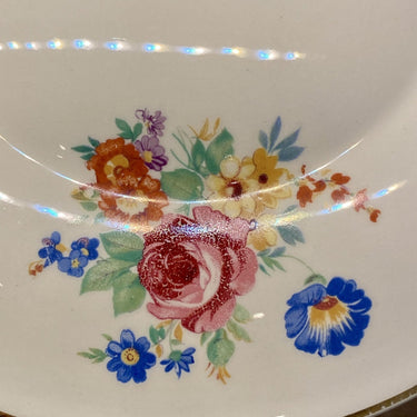 Soepterrine - hoog - ongemerkt maar Petrus Regout - décor 3262 D / 3262D (PIOENROOS)