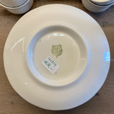 Sauciere auf festem Fuß und mit zwei Ausgießern - Boch - cremefarben - Form TRIANON