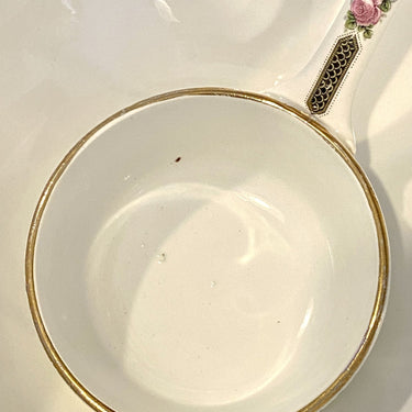 Suppenlöffel – Sleef – Boch – Rosenranddekor