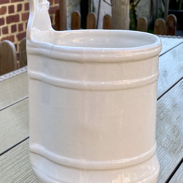 Pinselhalter / Pinseltopf / Löffeltopf / Löffelhalter - Hängemodell - weiß - Boch