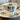 Cup and saucer - Mosa (3 arches) - model RELIEF - decoration white roses with gold accents