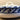 Terrine / Deckel / Suppenterrine Aerodecor / Spraydekor blaue Kugeln - Nimy