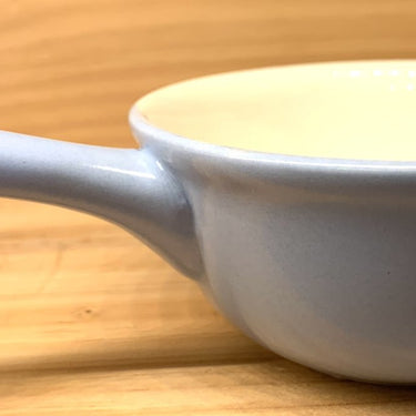 Steel bowl - V&amp;B Luxembourg - matt light blue