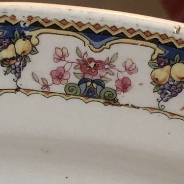 Schaal ovaal - décor nummer 2339  - gedateerd 1928.