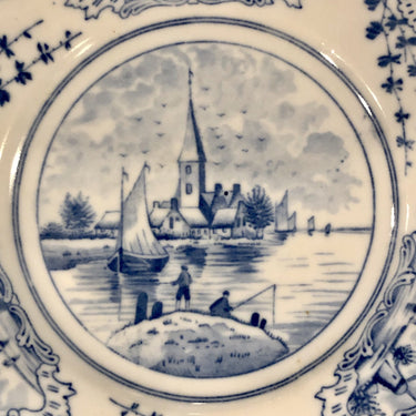 Teller - gewellter Rand - Louis Regout / Mosa