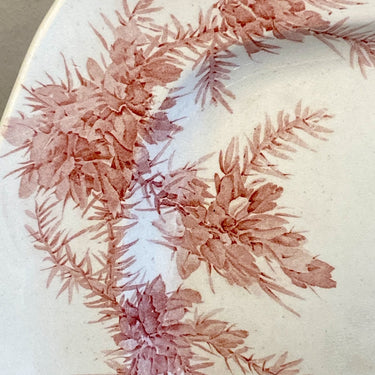 Rectangular bowl - Wedgwood - ETRURIA GORSE decor red/pink - Rd.No. 153229