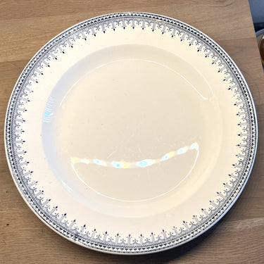 Bowl, round - Petrus Regout - decor BORDURE blue / jeans blue
