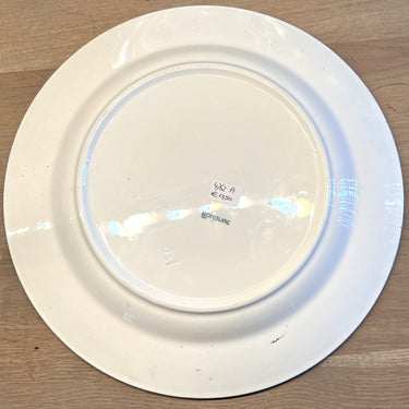 Bowl, round - Petrus Regout - decor BORDURE blue / jeans blue