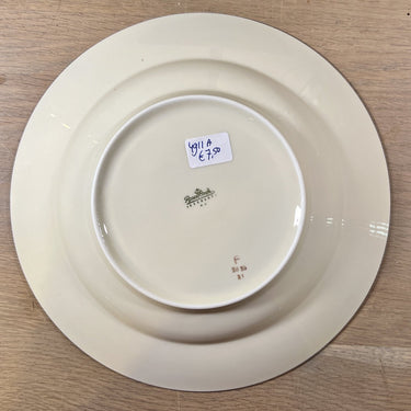 Deep plate / Soup plate / Pasta plate - Rosenthal, Germany - decor of pink roses