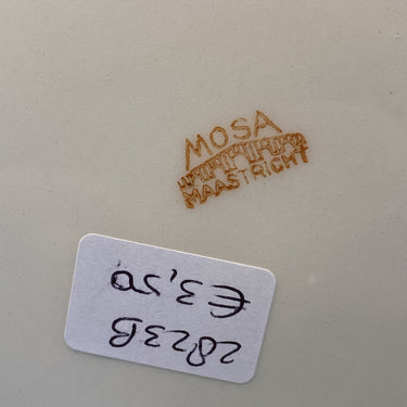 Essteller - Mosa - cremeweiß mit goldfarbenem Rand