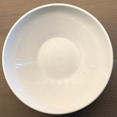 Saladeschaal - ongemerkt (waarschijnlijk Frans) - azuurblauw met een soort bijenkorfreliëf