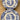 Diep bord / soepbord / assiette creuse / soup plate / Suppenteller - Petrus Regout - décor CASTILLO blauw