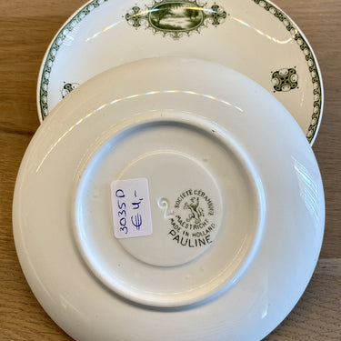 Schoteltje - Société Céramique Maestricht - decor PAULINE groen